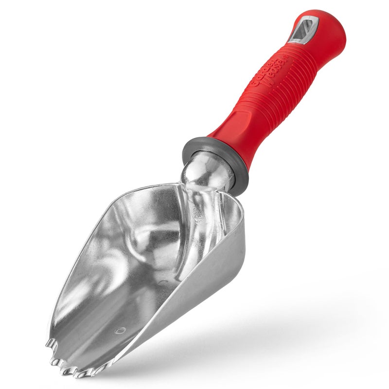 Garden Weasel Potting Scoop - Oversized | Dig and Transport | Planting and Gardening Hand Digging Tools, Heavy Duty Soil Scoop, Mini Gardening Shovel | 91362 - Image 1